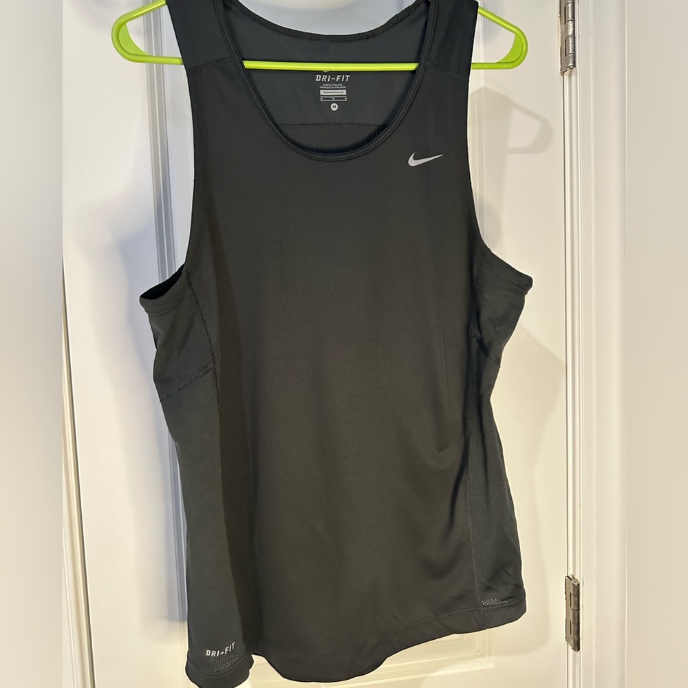 Nike Dri-FIT Black Athletic Tank Top
